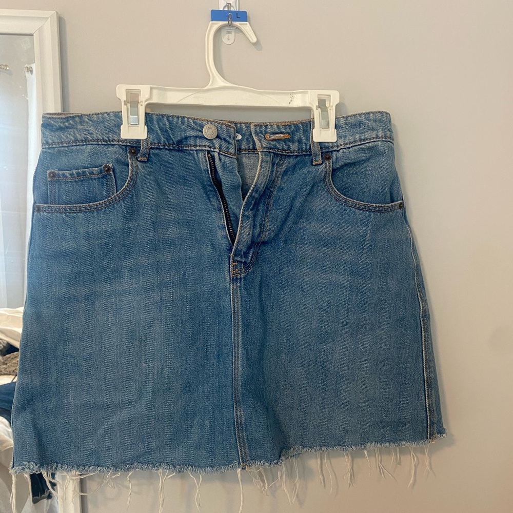 Denim skirt
